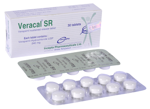 Picture of Veracal SR 240 Tablet